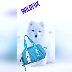 Nwt Wildfox Blue Duffle Bag